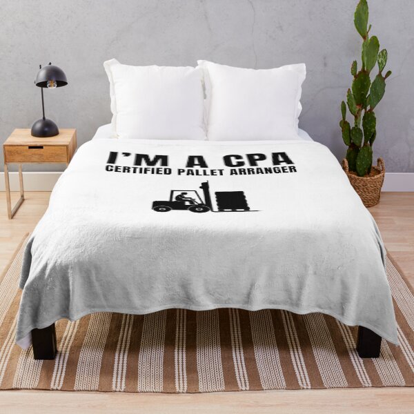 Item preview, I'm a CPA Funny Certified Pallet Arranger Forklift Operators Warehouse Crew Humor Gift designed and sold by MouDantArts.