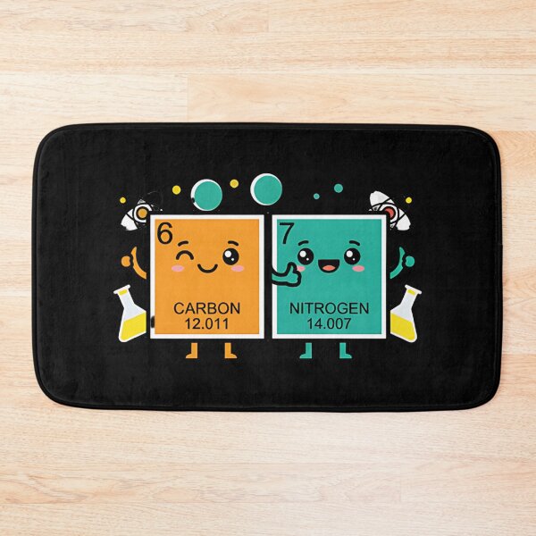 Item preview, Carbon And Nitrogen Cute Chemistry Elements Science Design For Nerdy Students And Teachers designed and sold by ArtDesignTp.