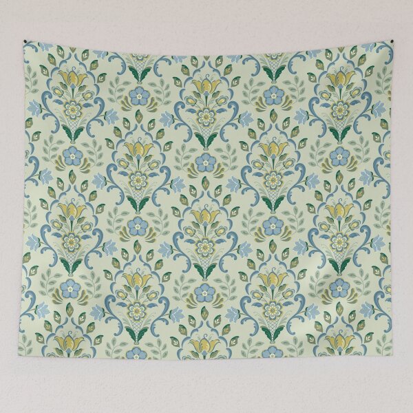 Item preview, Rosemaling Tulips in Celedon designed and sold by Barbara Pixton.