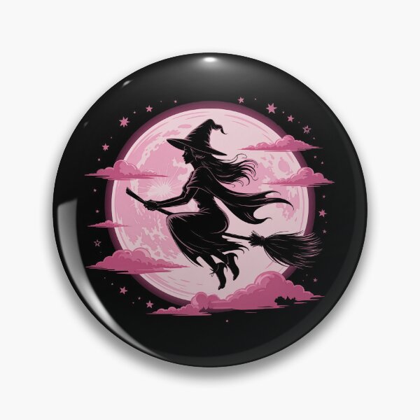 Item preview, witch on a broom designed and sold by jkrphoto.