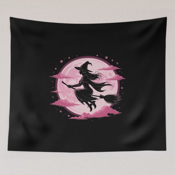 Item preview, witch on a broom designed and sold by jkrphoto.