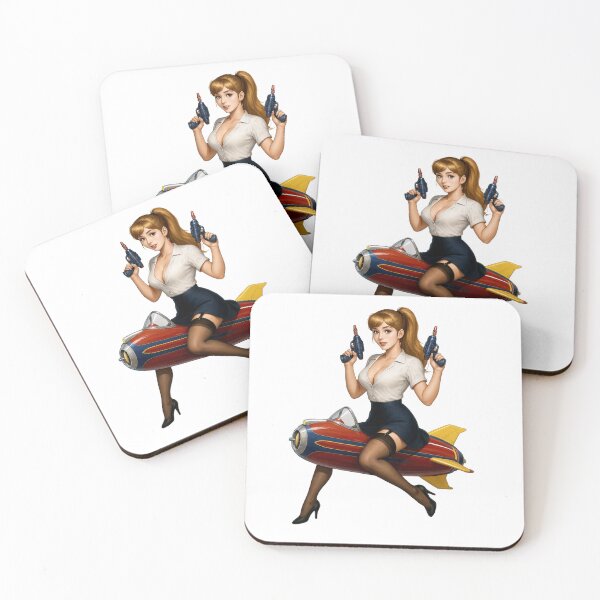 Item preview, Bomber Girl – Beauty with an Explosion of Style designed and sold by RAWLIFEGRAPHIC.
