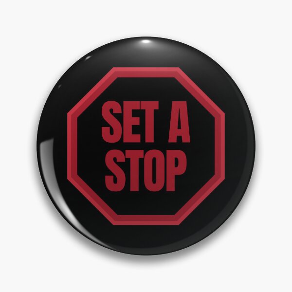 Item preview, Set A Stop Day Trading designed and sold by KamiTrades.