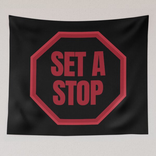 Item preview, Set A Stop Day Trading designed and sold by KamiTrades.