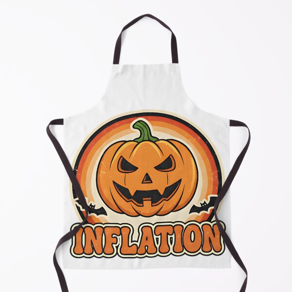 Item preview, Inflation Funny Pumpkin Halloween Design For Economic Humor Fans And Spooky Season Lovers designed and sold by ArtDesignTp.