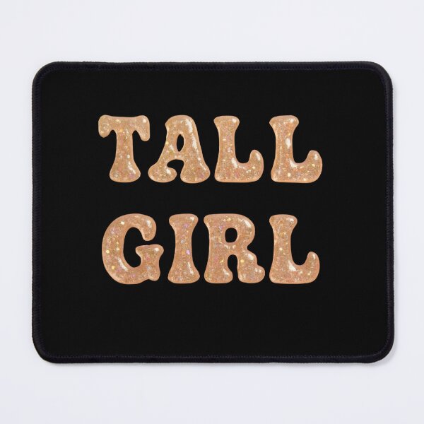 Item preview, Tall Girl – Dark Sparkling Resin Glitter Design designed and sold by Embrace Tall.