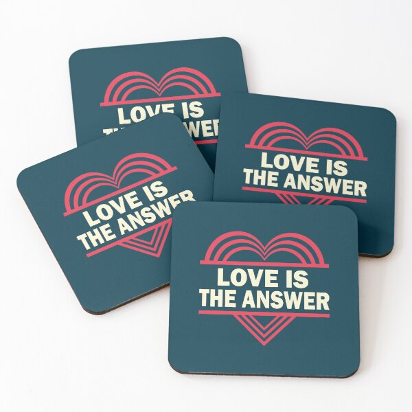 Item preview, LOVE IS THE ANSWER  designed and sold by esperanzayar.