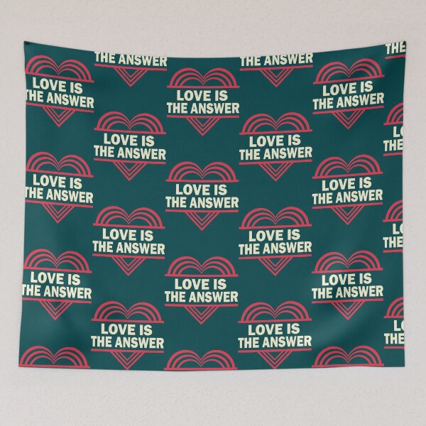 Item preview, LOVE IS THE ANSWER  designed and sold by esperanzayar.