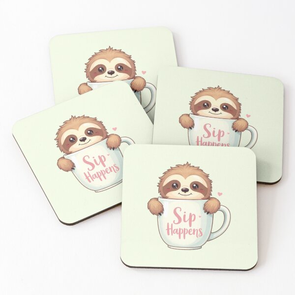 Item preview, Sip Happens Design - Funny Coffee Lover Humor designed and sold by KhadijaBatool38.