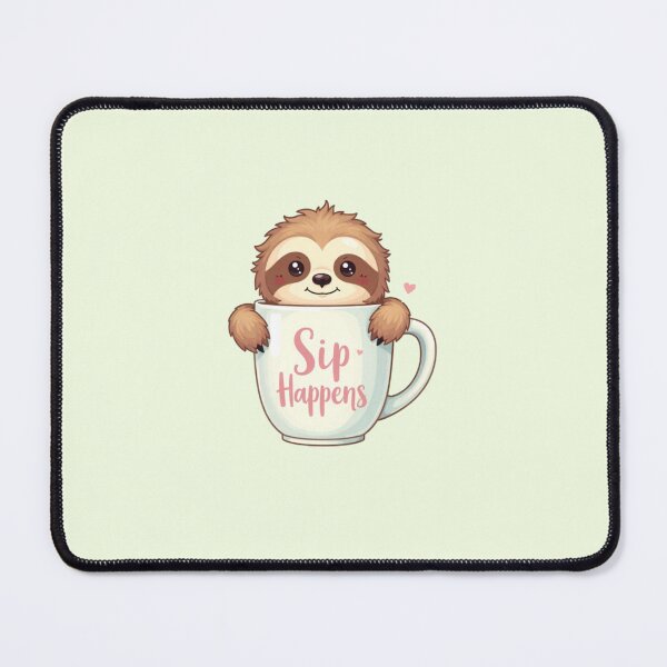 Item preview, Sip Happens Design - Funny Coffee Lover Humor designed and sold by KhadijaBatool38.