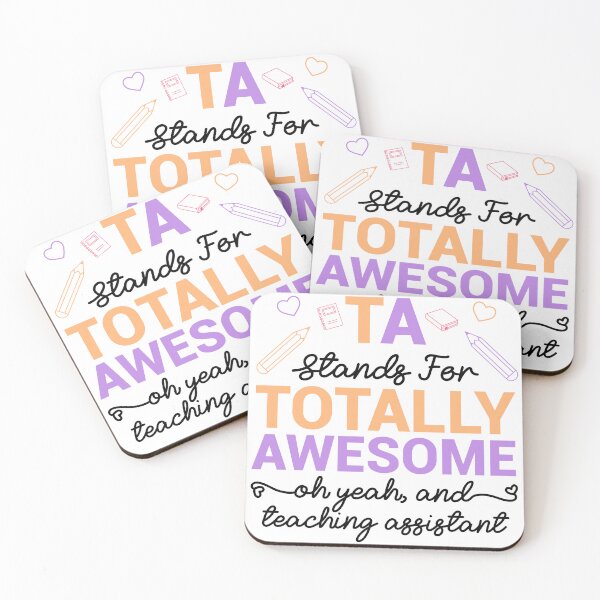 Item preview, Teaching Assistant Funny Quote designed and sold by kolshi-shop.