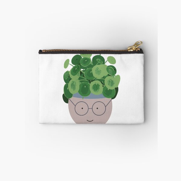 Item preview, Smiling Planter - Pilea Peperomioides (Chinese Money Plant) designed and sold by emiliapapaya.