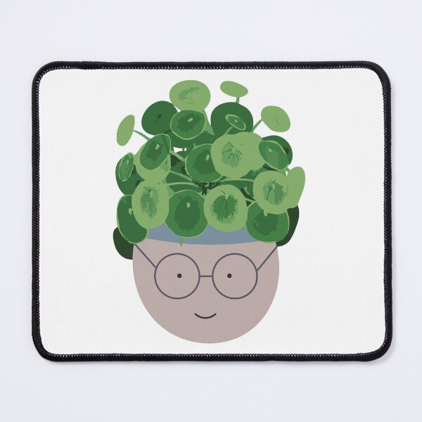 Item preview, Smiling Planter - Pilea Peperomioides (Chinese Money Plant) designed and sold by emiliapapaya.