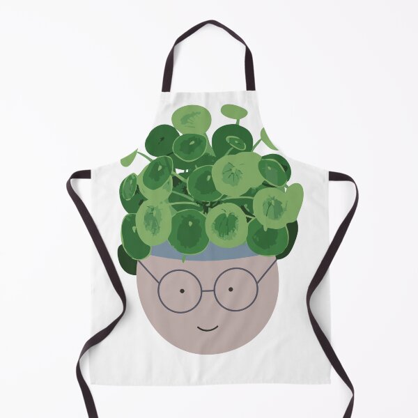 Item preview, Smiling Planter - Pilea Peperomioides (Chinese Money Plant) designed and sold by emiliapapaya.