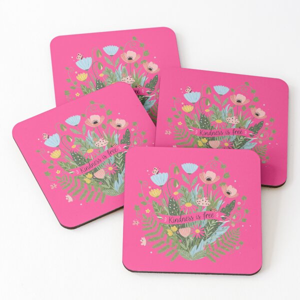 Item preview, Kindness is Free — Nature Inspired Positive Art designed and sold by Chroma Dreams .
