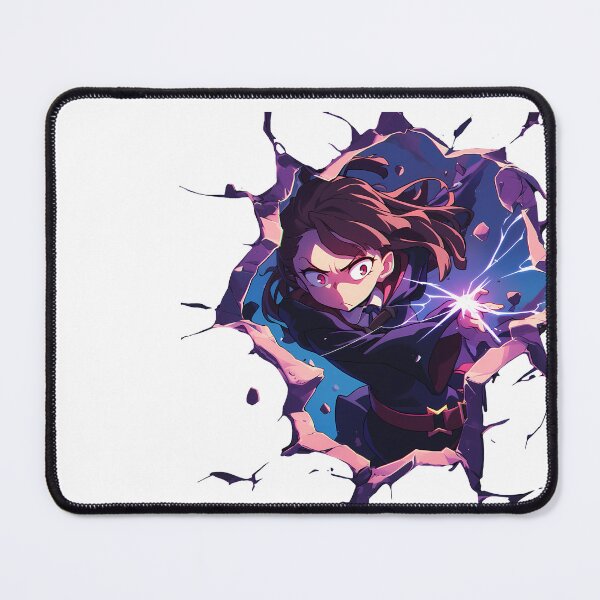 Item preview, Ursula Callistis Atsuko Kagari Little Witch Academia Anime Lightning Spell Through Cracked Wall designed and sold by TorbenKuhano.