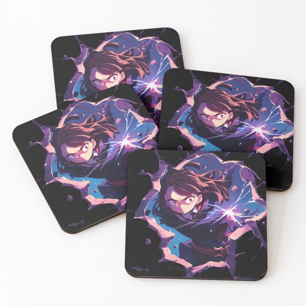 Item preview, Ursula Callistis Atsuko Kagari Little Witch Academia Anime Lightning Spell Through Cracked Wall designed and sold by TorbenKuhano.