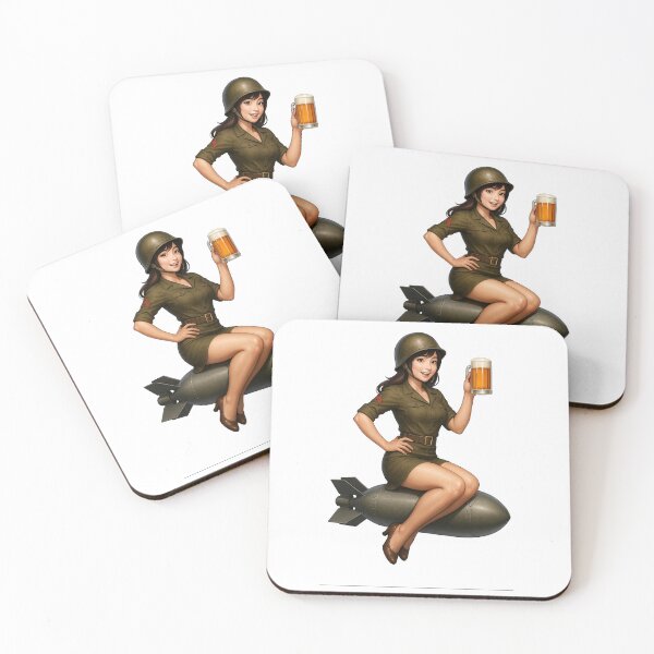 Item preview, Bomber Girl – Beauty with an Explosion of Style designed and sold by RAWLIFEGRAPHIC.