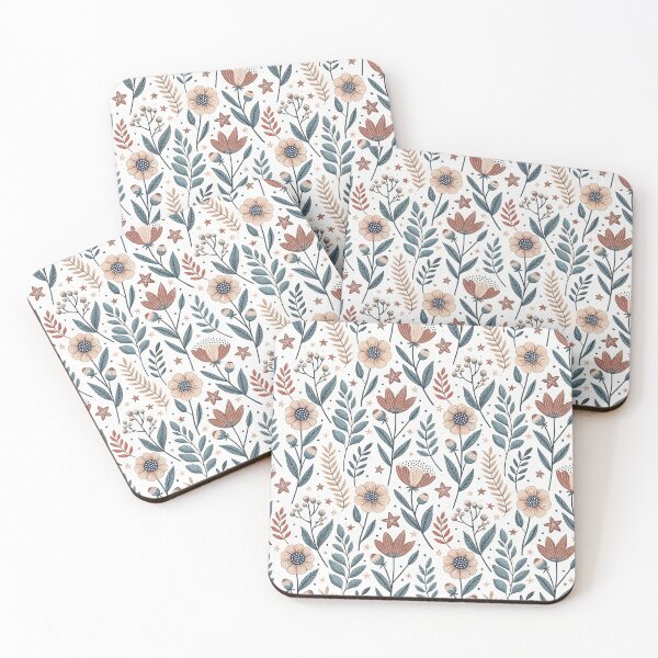 Item preview, Folk Stars & Flowers designed and sold by Shuga-Design.
