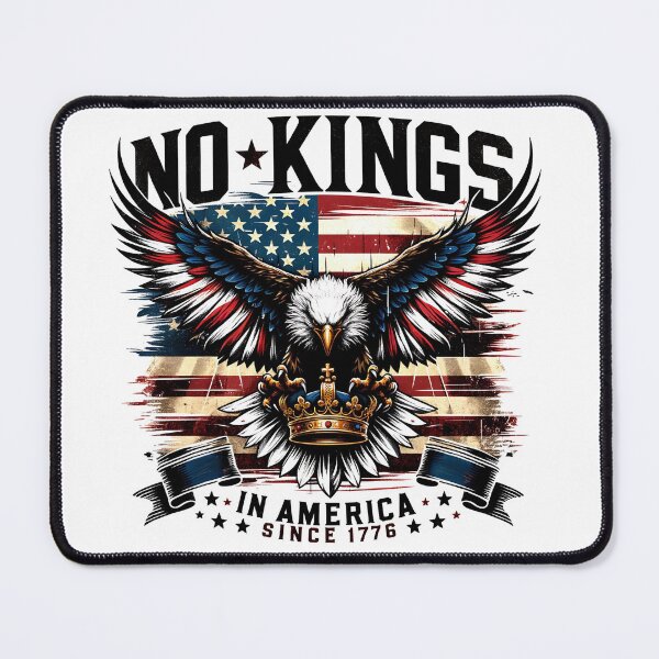 Item preview, No Kings in America Since 1776 designed and sold by Tom's Artistry Designs.