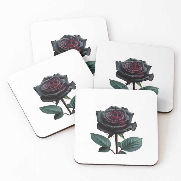 Item preview, Velvet Black Rose – Gothic Elegance and Dark Beauty designed and sold by PixelVibe782.