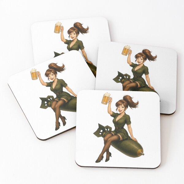 Item preview, Bomber Girl – Beauty with an Explosion of Style designed and sold by RAWLIFEGRAPHIC.