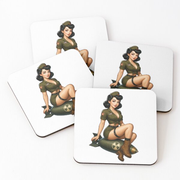 Item preview, Bomber Girl – Beauty with an Explosion of Style designed and sold by RAWLIFEGRAPHIC.