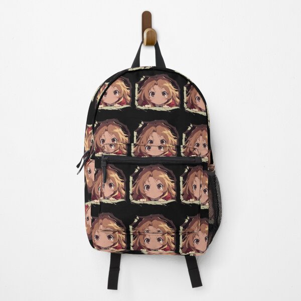 Item preview, Minori Kushieda Toradora Anime Curious Peeking From Circular Crack Chibi designed and sold by TorbenKuhano.