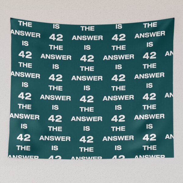 Item preview, 42 is the answer designed and sold by esperanzayar.