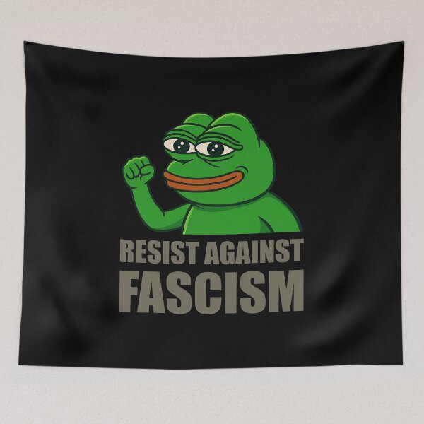 Item preview, Frogs Against Fascism Portland Frog Protest designed and sold by gear-posters.