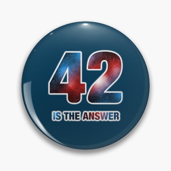 Item preview, 42 is the only answer designed and sold by esperanzayar.