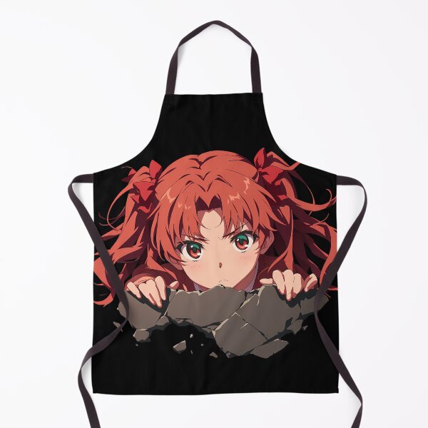 Item preview, Shirai Kuroko A Certain Scientific Railgun Anime Angry Peeking Over Wall Chibi designed and sold by TorbenKuhano.