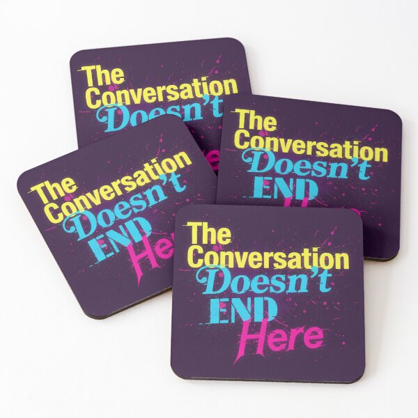 Item preview, CONVERSATION: UNPLUGGED - WISDOM WORDS designed and sold by CleverCulture.