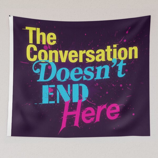 Item preview, CONVERSATION: UNPLUGGED - WISDOM WORDS designed and sold by CleverCulture.