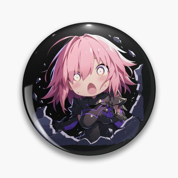 Item preview, Mash Kyrielight Shielder Fate Grand Order Peeking Shocked Pink Hair Game designed and sold by TorbenKuhano.