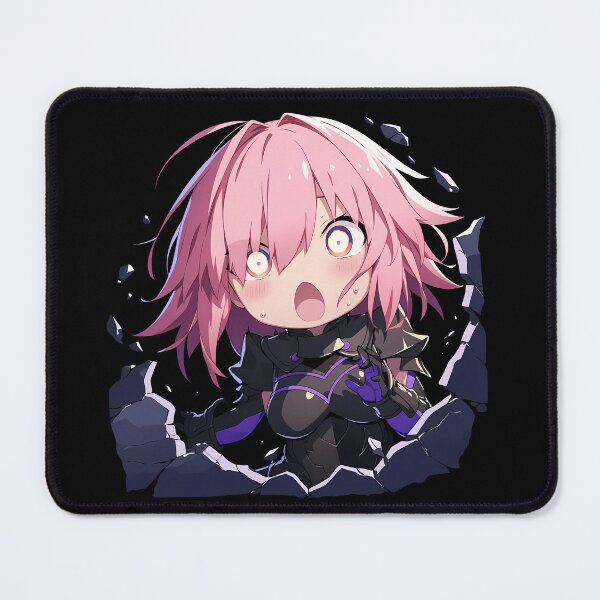Item preview, Mash Kyrielight Shielder Fate Grand Order Peeking Shocked Pink Hair Game designed and sold by TorbenKuhano.