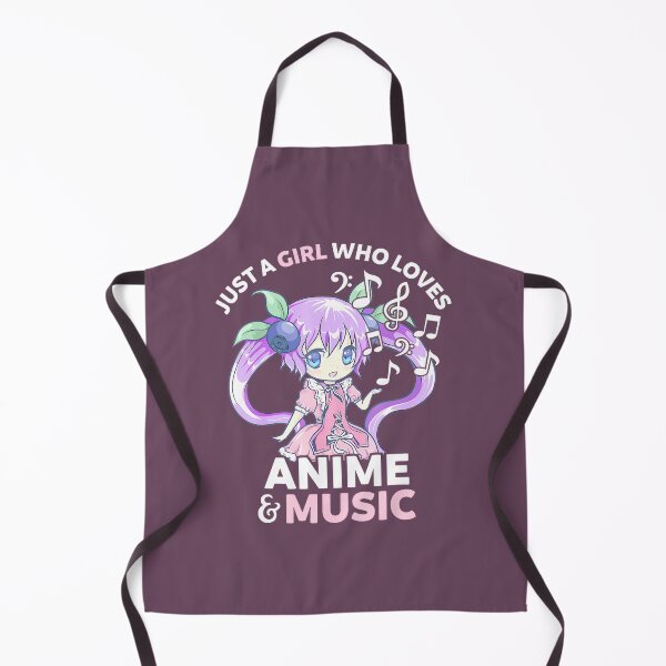 Item preview, Kawaii Girl Loves Anime & Music By Merch, Limited Edition, Perfect Gift For You And Friends designed and sold by luanajardelp.