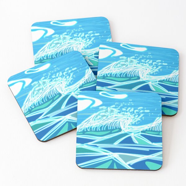Item preview, Aqua Waves  designed and sold by GabesWhatNots.