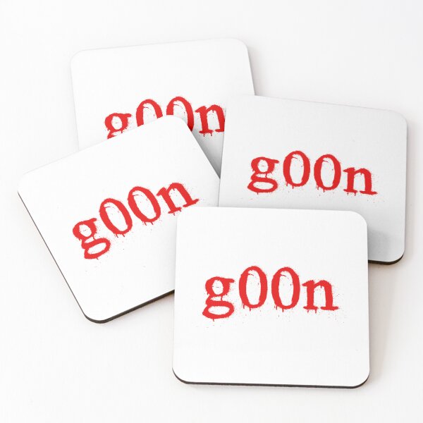 Item preview, g00n, Red Gritty Typography  designed and sold by Memes N Lore .
