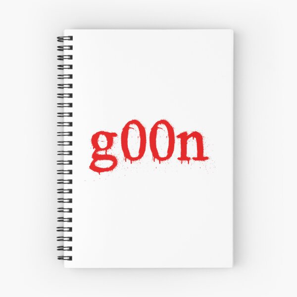Item preview, g00n, Red Gritty Typography  designed and sold by Memes N Lore .