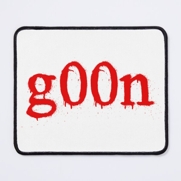 Item preview, g00n, Red Gritty Typography  designed and sold by Memes N Lore .