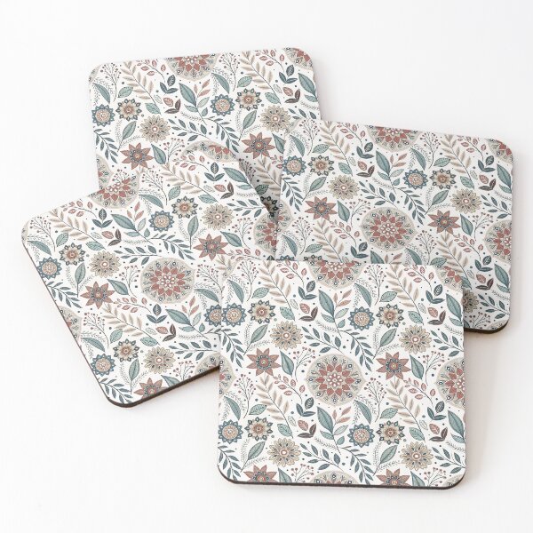 Item preview, Leaves & Rosettes designed and sold by Shuga-Design.
