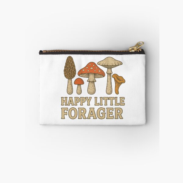 Item preview, Happy Little Forager • Cottagecore Mushroom Design designed and sold by Ordinarytees.