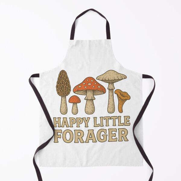 Item preview, Happy Little Forager • Cottagecore Mushroom Design designed and sold by Ordinarytees.