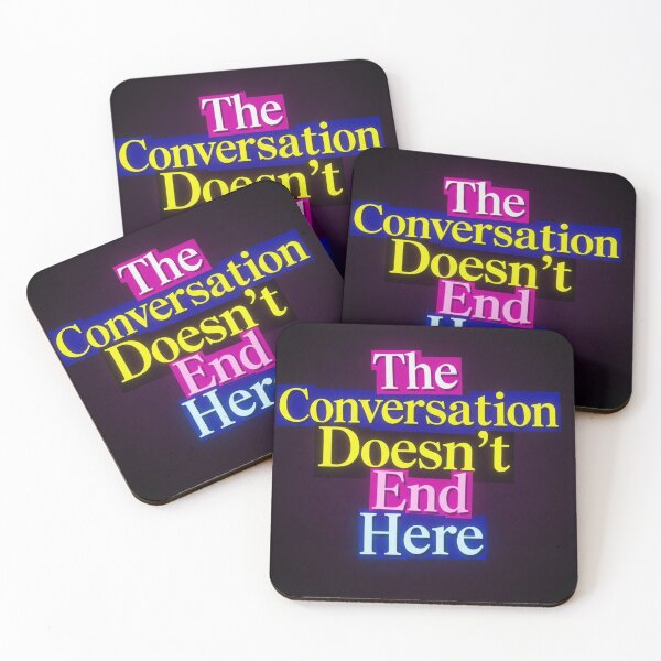 Item preview, CONVERSATION: UNPLUGGED - WISDOM WORDS designed and sold by CleverCulture.