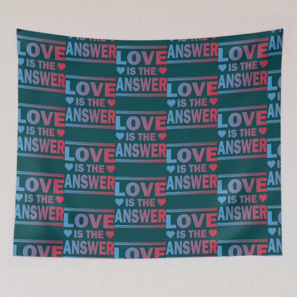 Item preview, LOVE IS THE ANSWER (2) designed and sold by esperanzayar.