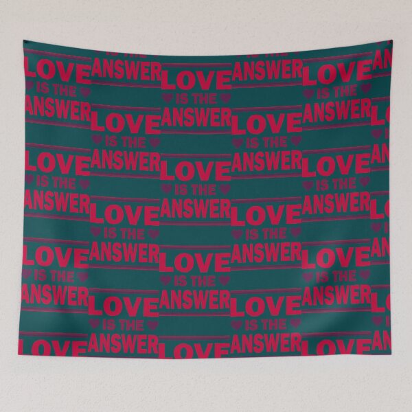 Item preview, LOVE IS THE ANSWER (4) designed and sold by esperanzayar.