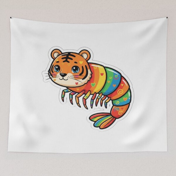 Item preview, TIGER SHRIMP designed and sold by likbatonboot.