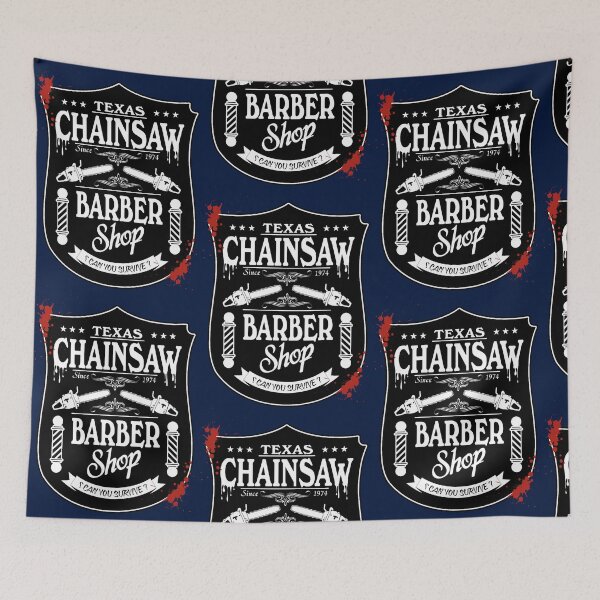 Item preview, Chainsaw Barber Shop designed and sold by bellacalixtas.