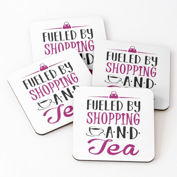 Item preview, Fueled by Shopping and Tea designed and sold by KsuAnn.
